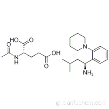 L-γλουταμινικό οξύ, Ν-ακετύλιο-, συν. με (αδ) -α- (2-μεθυλοπροπυλο) -2- (1-πιπεριδινυλο) βενζολομεθαναμίνη (1: 1) CAS 219921-94-5